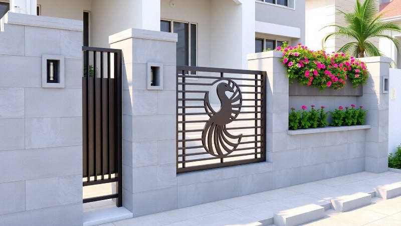 Fence Wall Designs in Ghana