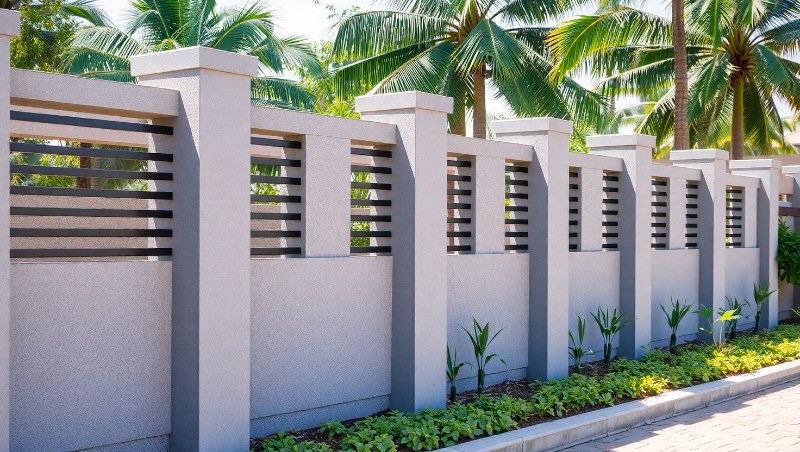 Fence Wall Designs in Ghana