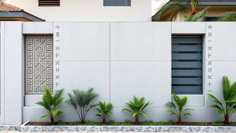 Fence Wall Designs in Ghana