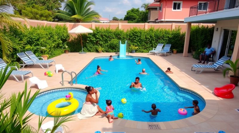 Family swimming Pool