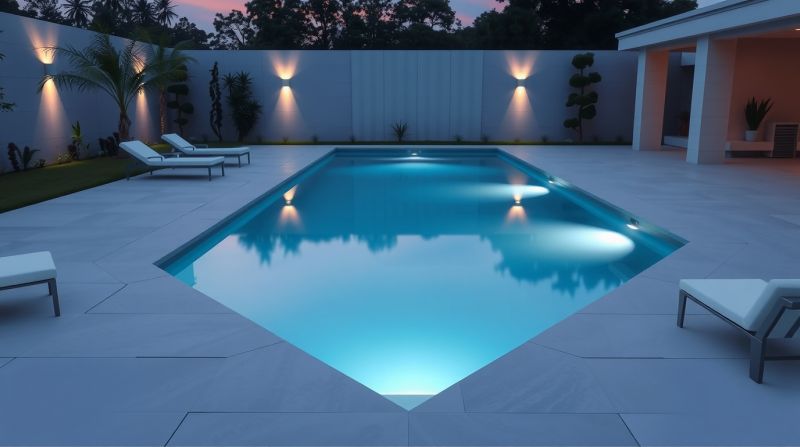 Geometric swimming Pool ghana