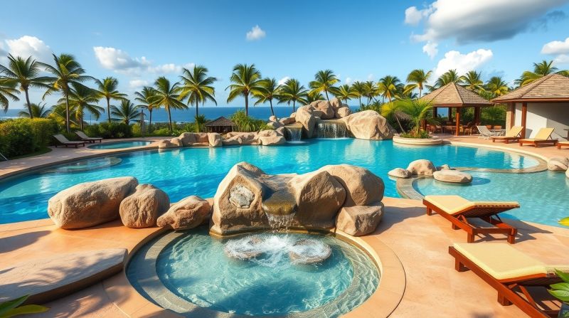 Lagoon swimming Pool