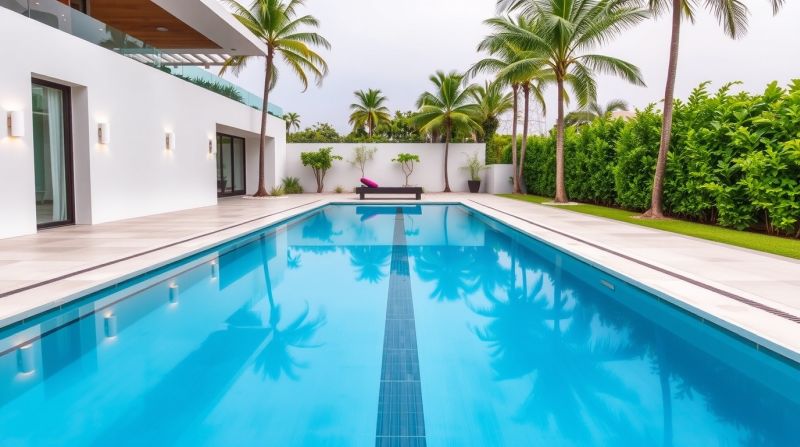 Lap swimming Pool