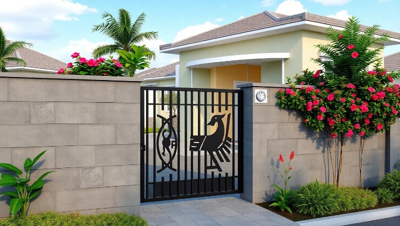 Fence Wall Designs in Ghana