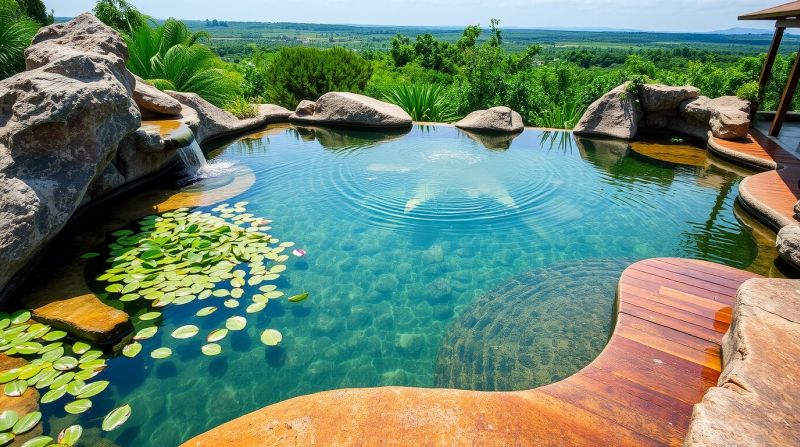 Natural swimming Pool