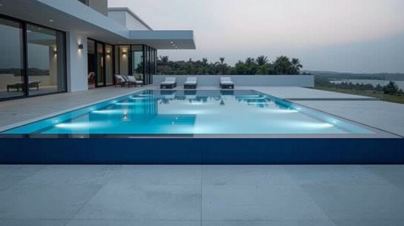 Zero-Edge swimming Pool